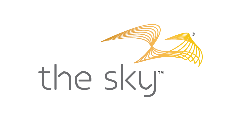 the sky